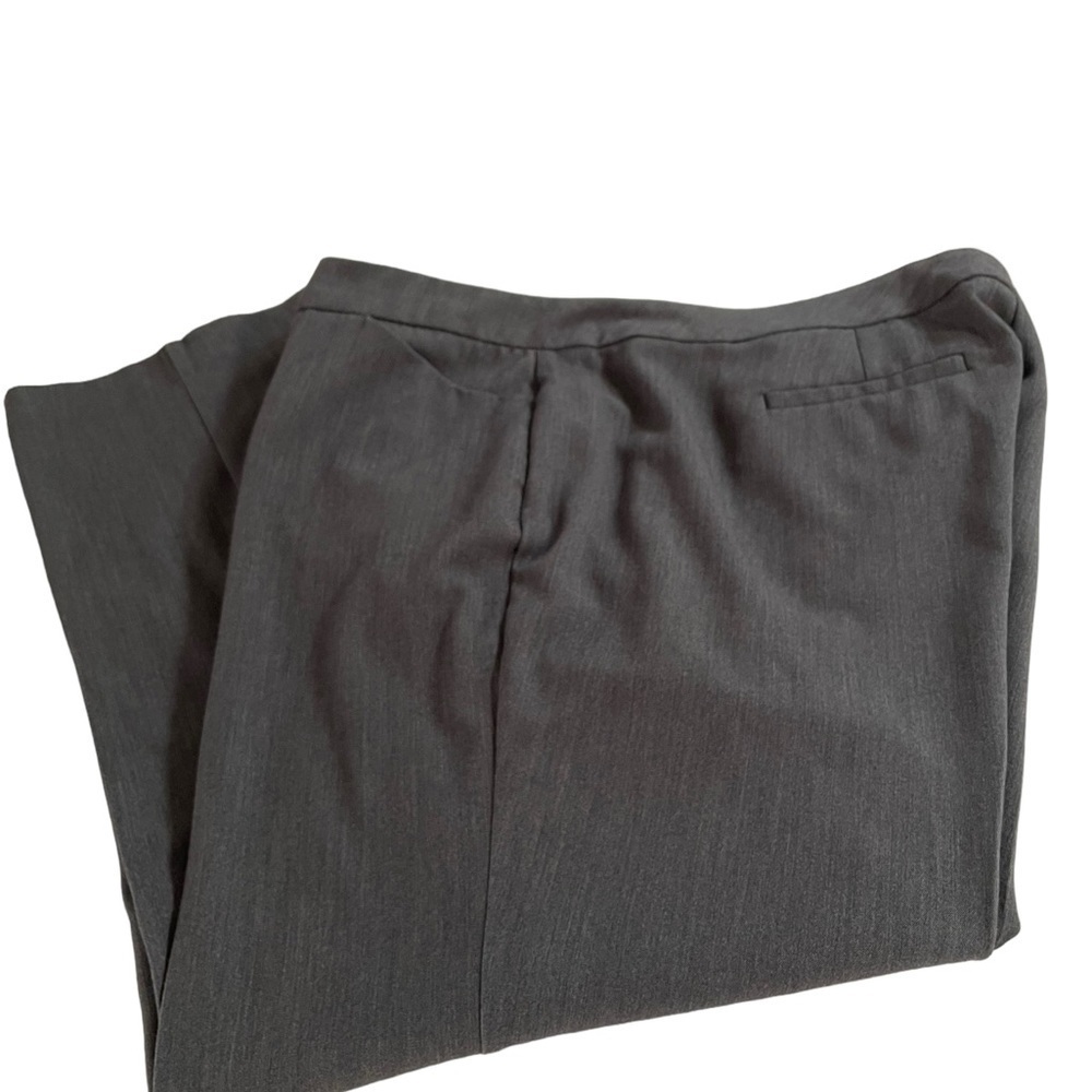 Charter club woman petite size 20WP gray polyester rayon spandex pants - Picture 4 of 6